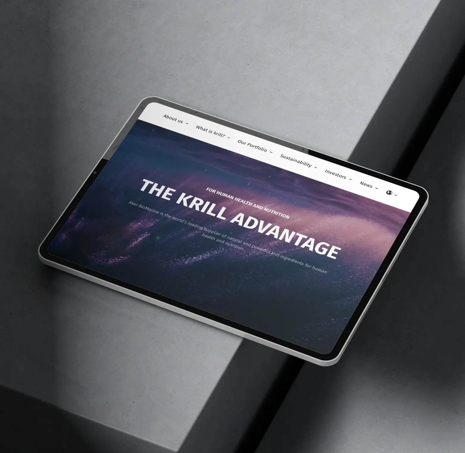 Aker BioMarine - hero picture