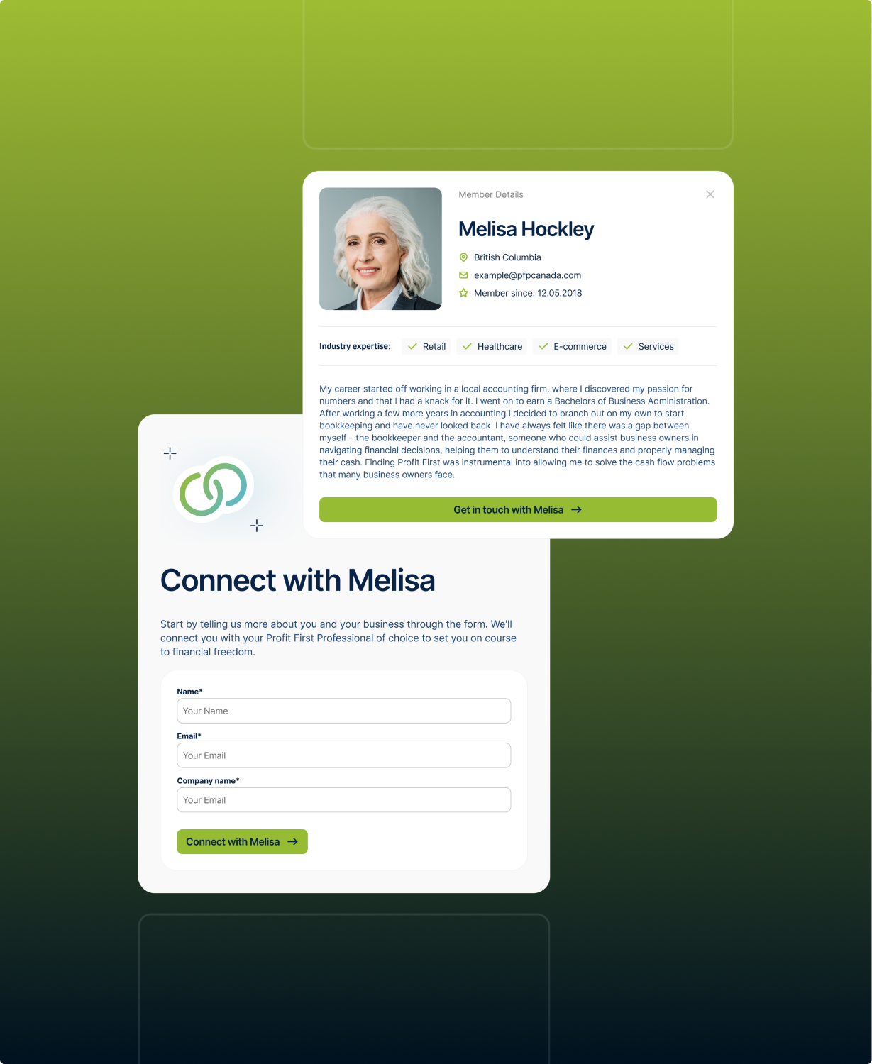 member details